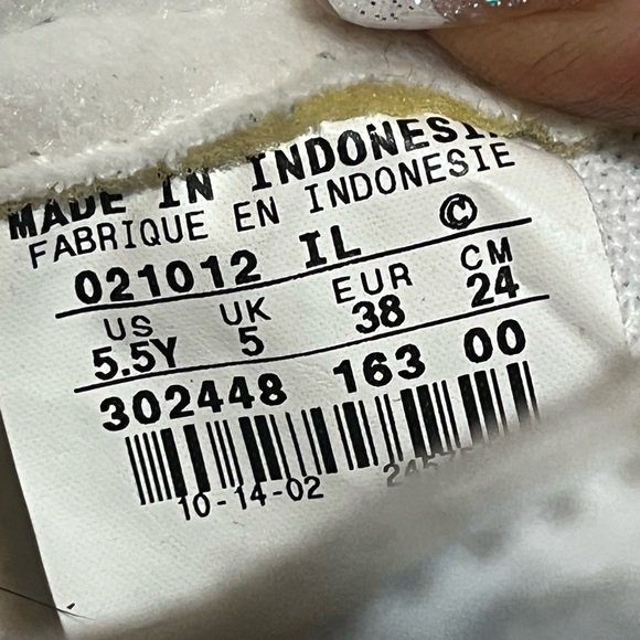 Vintage 2002 Nike Ace ‘83 (GS) Youth Sz 5.5Y Pink White 302448-163 Rare - Picture 3 of 10